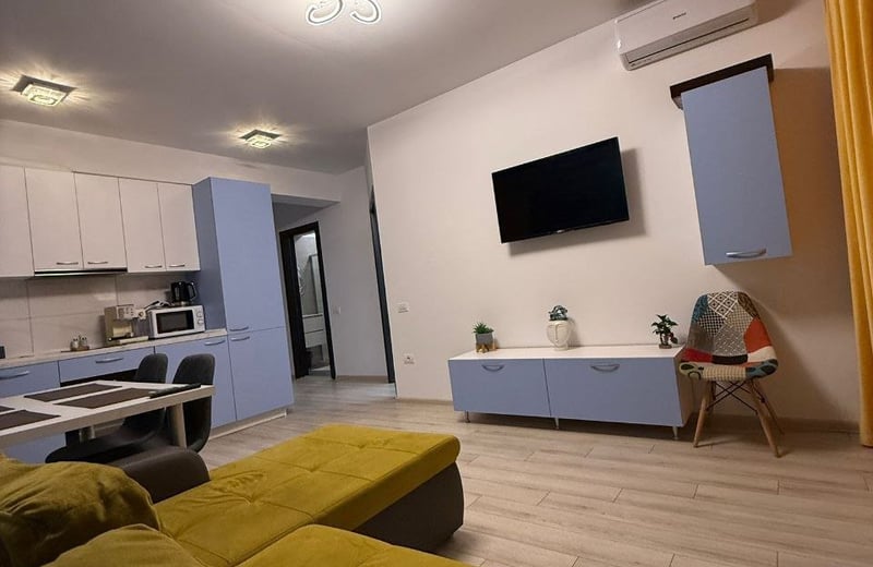 Аренда комфортных 2-комнатных апартаментов, 50 м², Mamaia Nord, Румыния